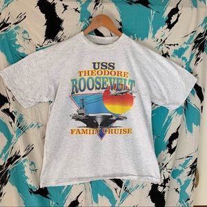 Vintage USS Theodore Roosevelt Shirt